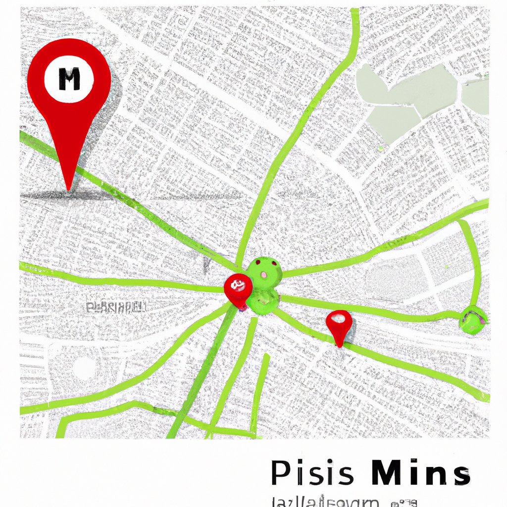 Mapa de Lima con un pin en San Isidro, distrito empresarial